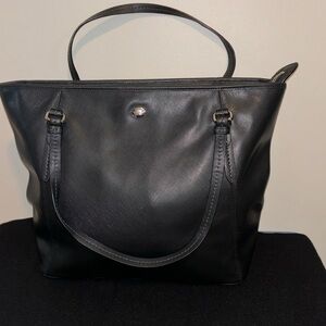 Leather coach bag